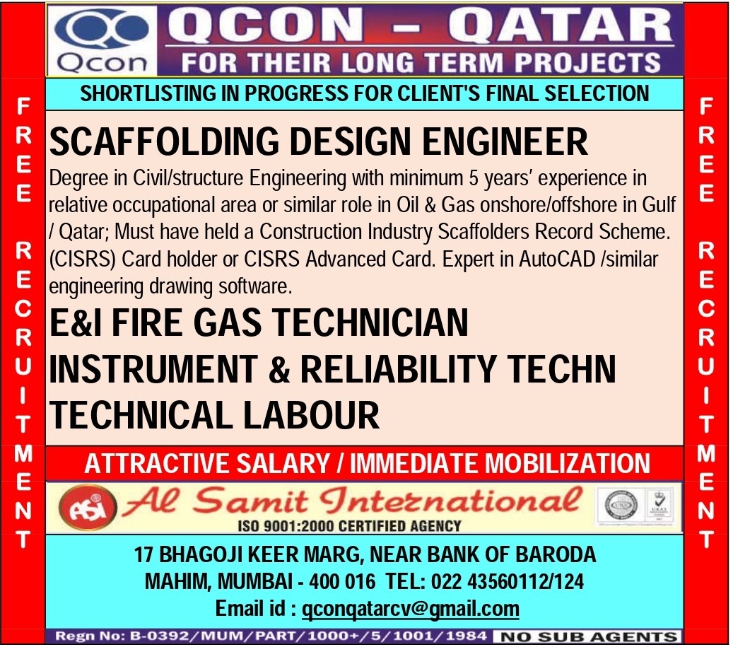 Qcon qatar long term project