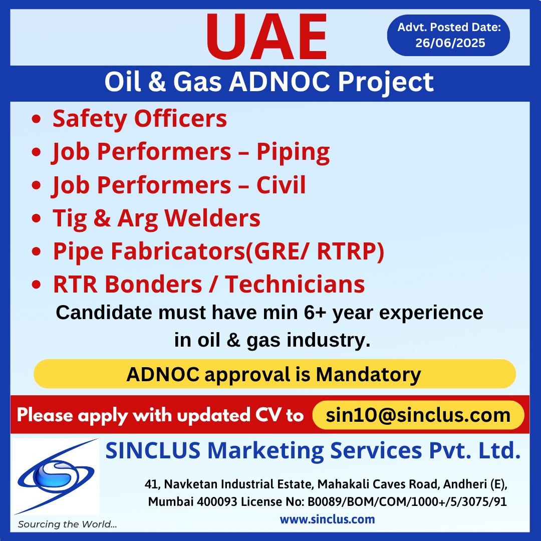 OIL & GAS ADNOC project