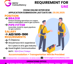 Urgent Hiring for UAE