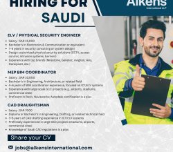 HIRING FOR SAUDI ARABIA