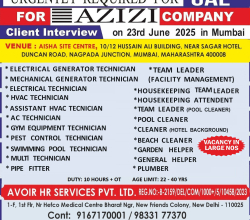 CLIENT INTERVIEW ON 23th JUNE N MUMBAI